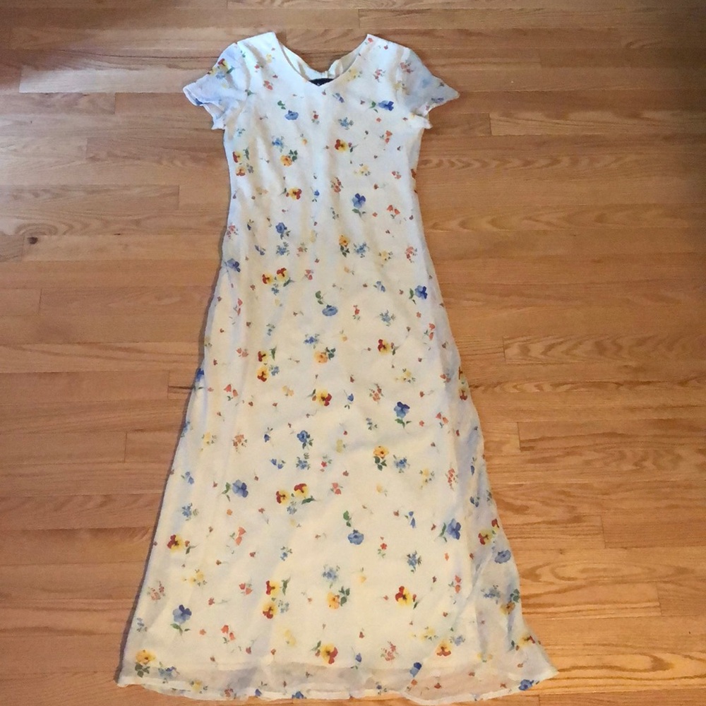 Vintage Floral Dress